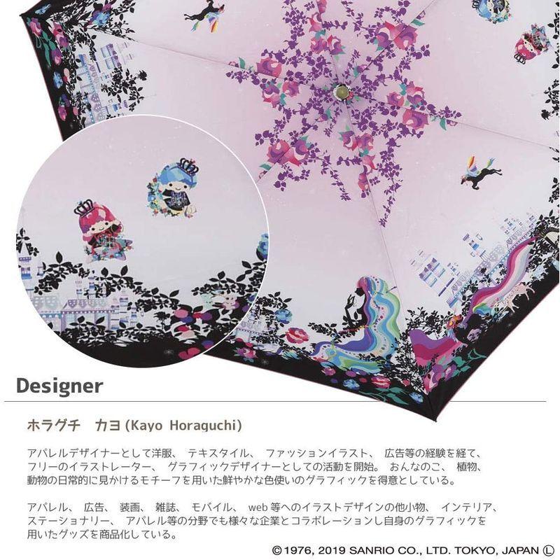 小川 Ogawa 折りたたみ傘 サンリオ レディース 手開き 55cm 6本骨 サンリオキャラクター ホラグチカヨ ハローキティ はっ水 Century21sgr Com