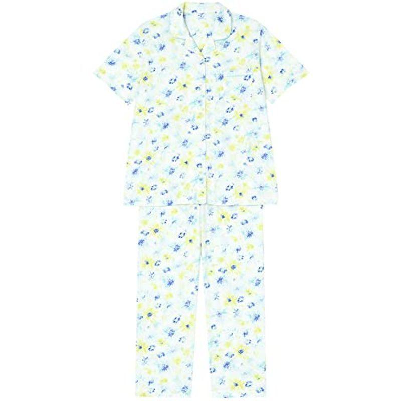 国内外の人気集結 パジャマセット ウイング ワコール ５分袖 長ズボン綿100 花柄 S Bu レディース Ep8062 パジャマ Michiganestateplanning Com