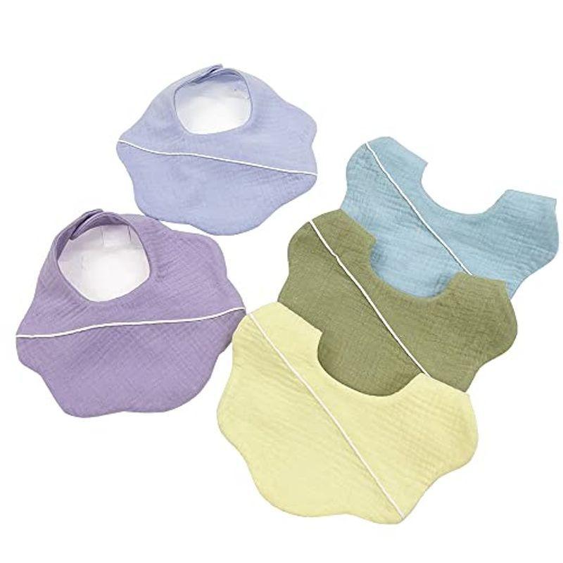 オンライン限定商品 抱っこ紐 おんぶ紐 ガーゼ スタイ 5枚 セット 女の子 男の子 おしゃれ よだれカバー よだれかけ かわいい 無地 シンプル おしゃれ ビブ ベビー 出産祝い Www Threeriversofs Com