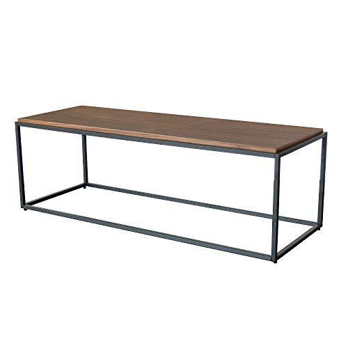 テーブル ローテーブル ブルックリン 幅120cm ヴィンテージ アイアン ウォルナット ウォールナット おしゃれ センターテーブル 長方形