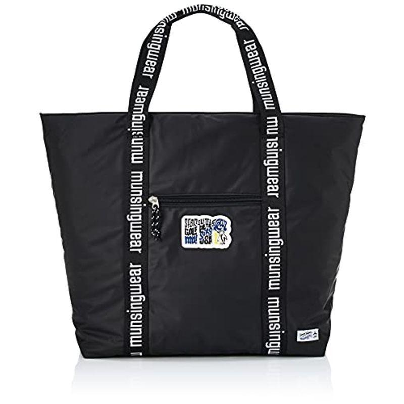 マンシングウェア ボストンバッグ ゴルフ かわいい ボストンバッグ カジュアル バッグ かわいい ペンギン Mqcsja02 Tvil Bk00 ブラック
