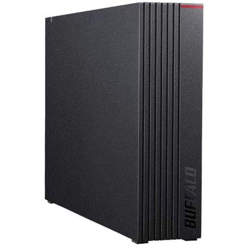 外付けハードディスク　バッファロー　外付け　HD-NRLD8.0U3-BA　ブラック　ハードディスク