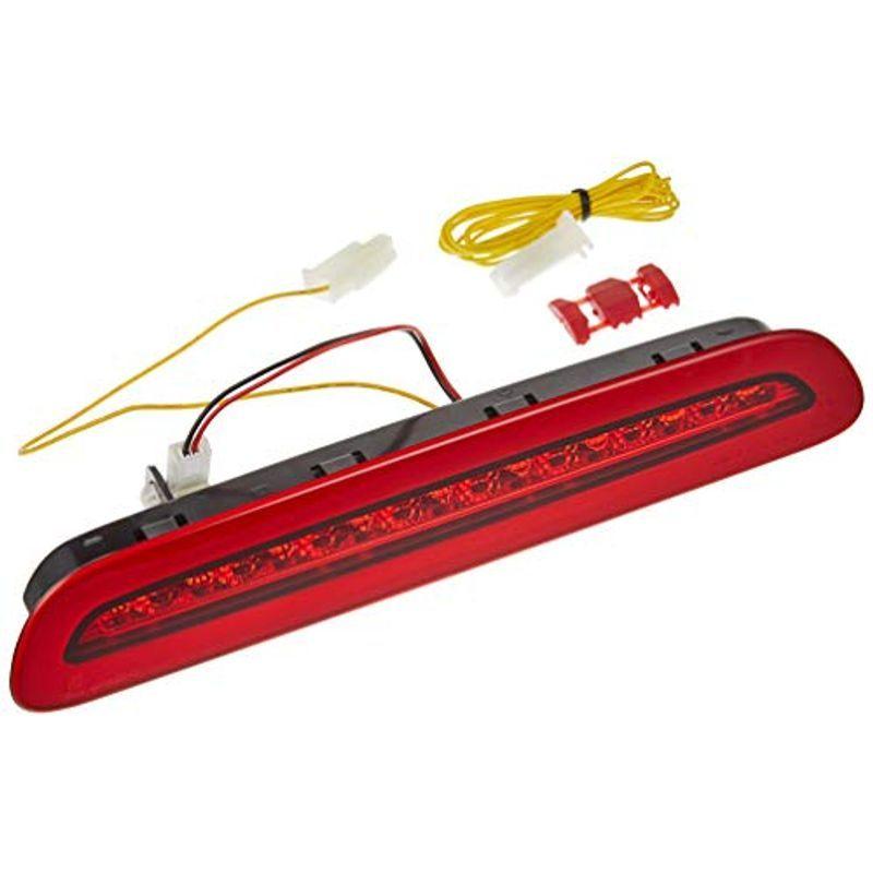 ハイマウントストップランプ VALENTI(ヴァレンティ) ジュエルLEDハイマウントストップランプ ハイエース/レジアスエース3型後期 レッドレンズ/クローム HT2