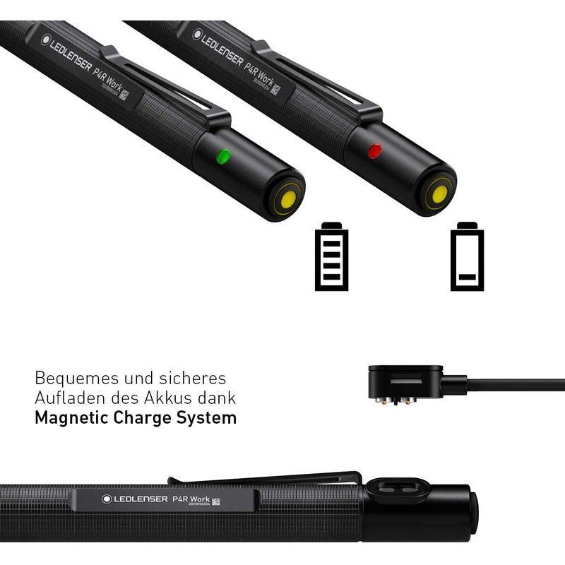 人気の商品を価格比較 LEDペンライト Ledlenser(レッドレンザー) P4R Work USB充電式 日本正規品 Black 小