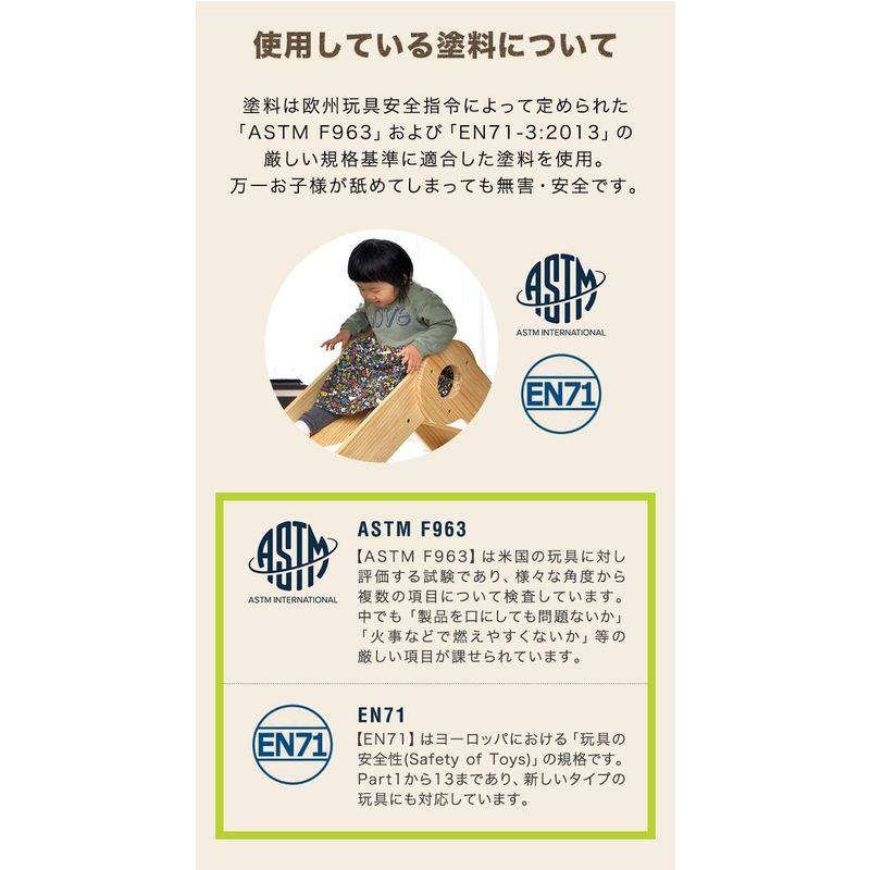 売れ筋がひ！RiZKiZ 木製すべり台 耐荷重 室内遊び スライダー 安全