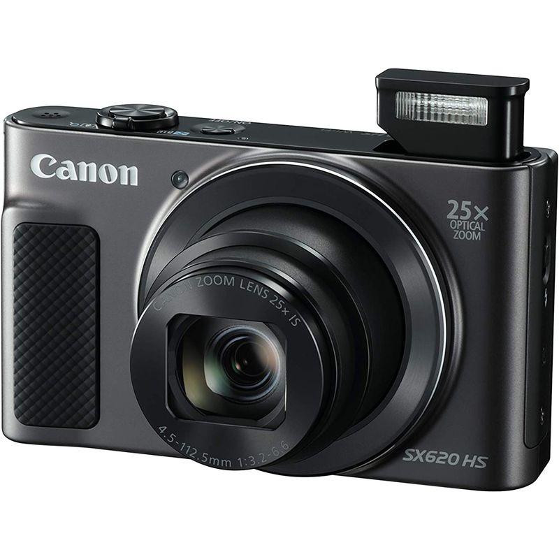 コンパクトデジタルカメラ Canon PowerShot SX620 HS ブラック 光学25倍ズーム/Wi-Fi対応 PSSX620HSB｜tvilbidvirk3｜05