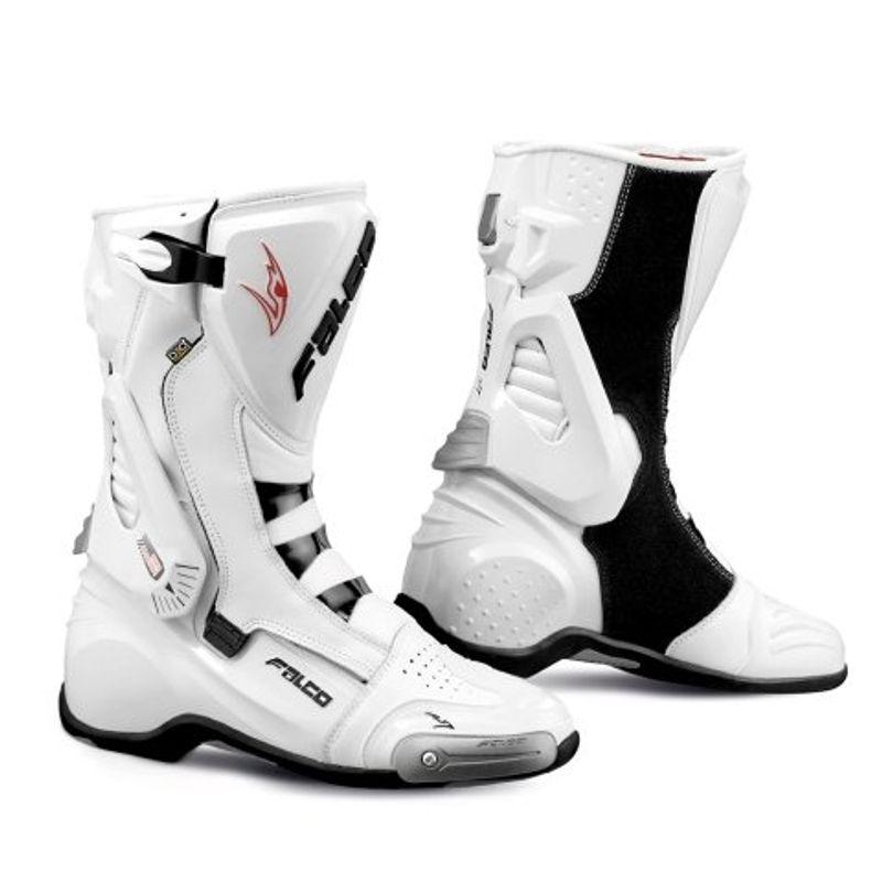 GIANNI FALCO(ジャンニファルコ) GF307 ESO LX ライディングブーツ ホワイト サイズ43(27.0cm) 30720