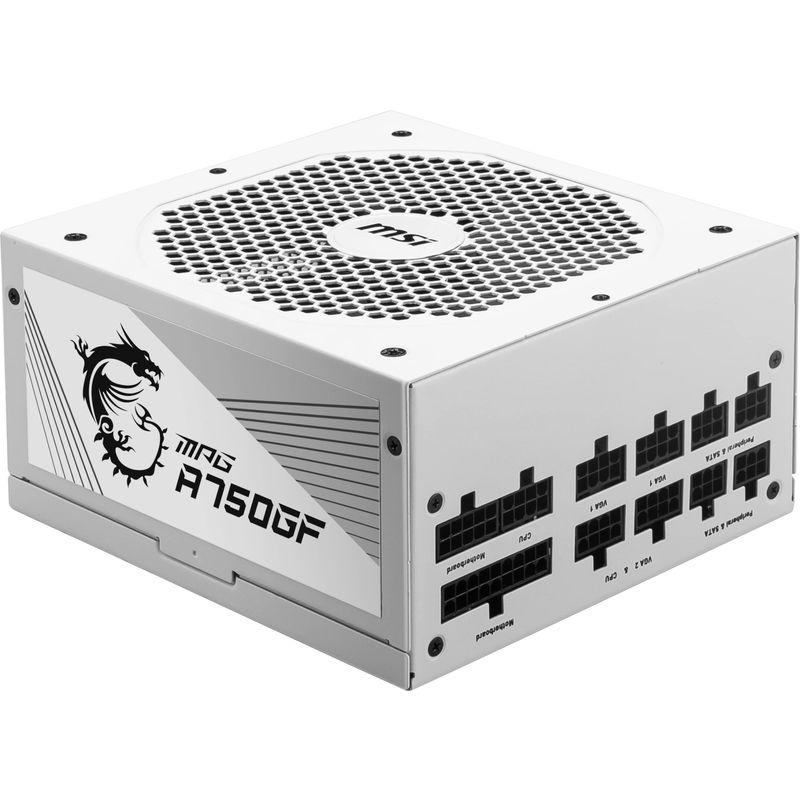 MSI MPG A750GF WHITE PC電源ユニット 750W 80PLUS Gold PS1175