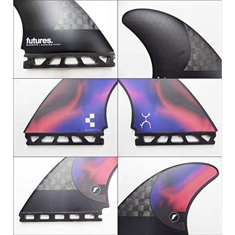 サーフィン・ボディボード futures.fin ショートボード用フィン FUTURES FIN フューチャーフィン BLACK