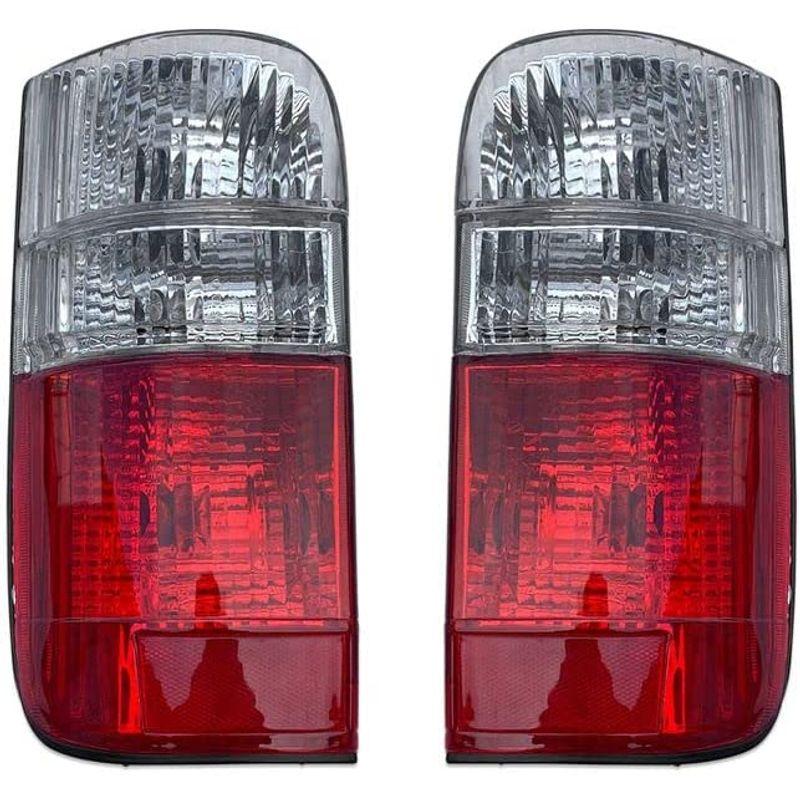 HANAFUSA テールランプ ハイエース100系 バン ワゴン ライト レッド