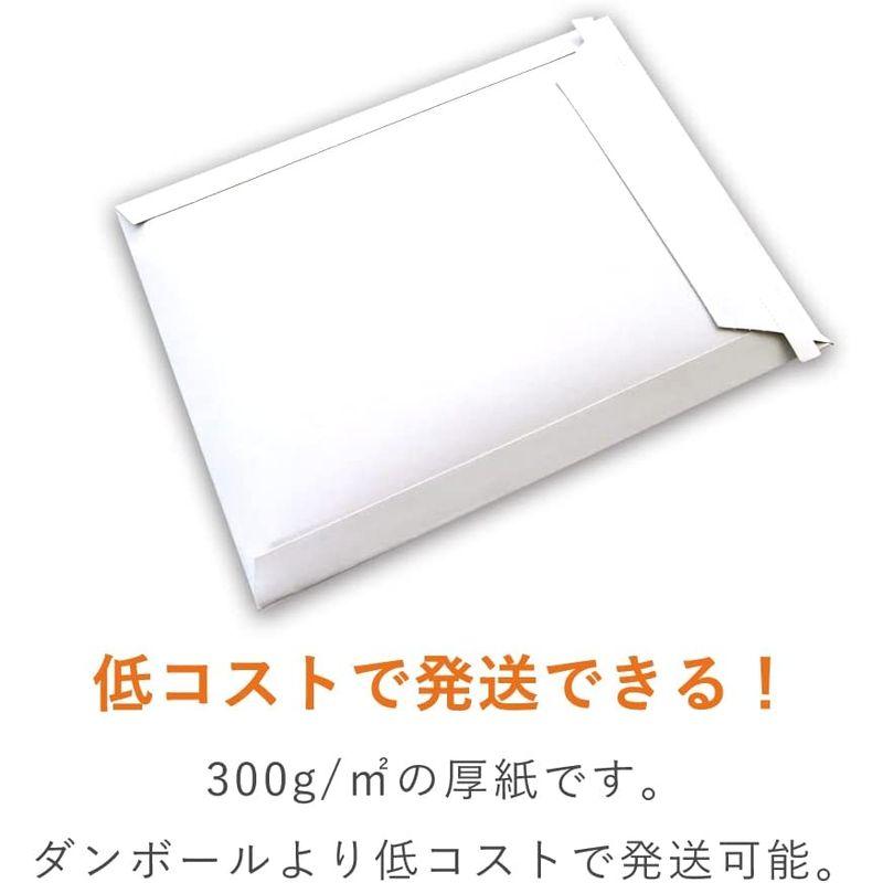 ダンボール・梱包箱 厚紙封筒 A5 ダンボールワン マチ付 ジッパー付 外寸190×244+折返50mm(450枚入り) ネコポス クリックポスト 発送｜tvilbidvirk3｜06