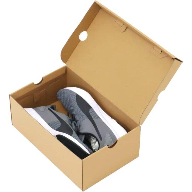 アースダンボール シューズボックス 靴サイズ30cm対応 40枚セット 段ボール ダンボール 靴箱 ID0169 - 9