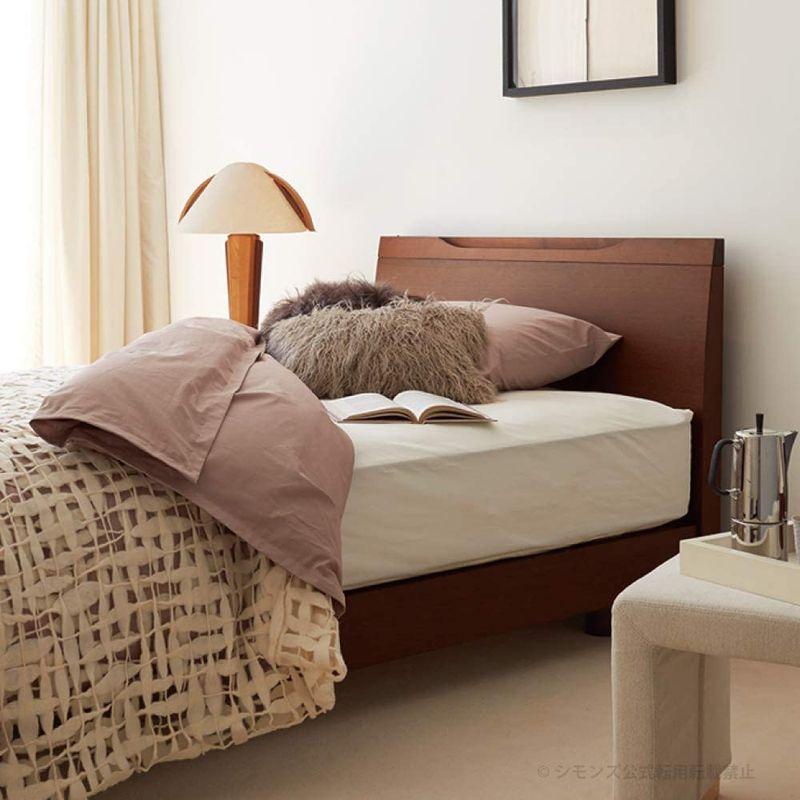 【新品未開封】シモンズ　掛け布団カバー シングル　ブラウン 新品未開封】シモンズ 掛け布団カバー シングル ブラウン 【公式