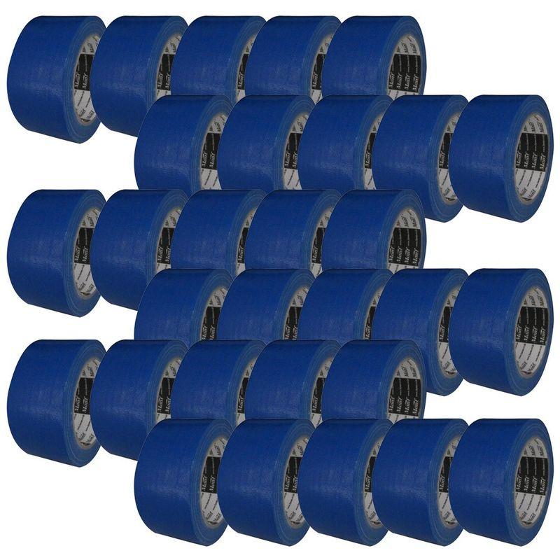 古藤工業　Monf　No.8015　カラー布粘着テープ　厚0.2mm×幅50mm×長さ25m　30巻入り　青