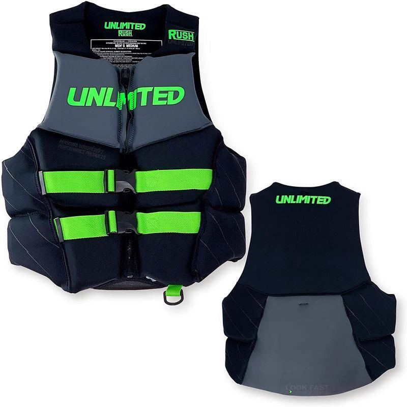 【ラスト1点】 UNLIMITED ライフジャケット 水上バイク ジェットスキー ライフベスト ネオプレン ウェット素材 小型船舶特殊 メンズ JCI予備検 【FK2246172270】(14127円)