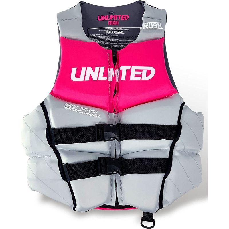 中古品 UNLIMITED ライフジャケット 水上バイク ジェットスキー ライフベスト ネオプレン ウェット素材 小型船舶特殊 メンズ JCI予備検 【1904323528】(11977円)