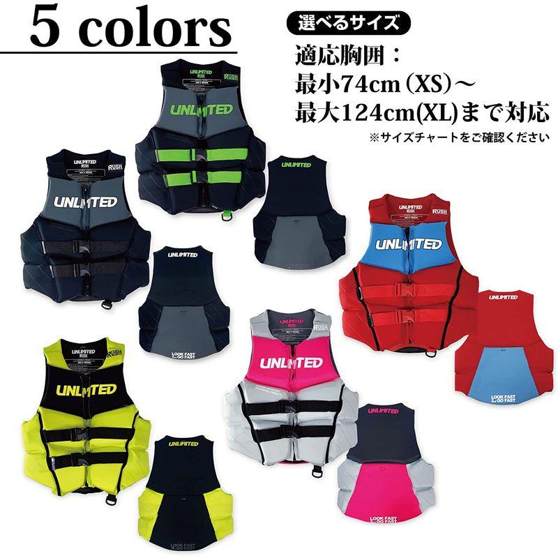 UNLIMITED ライフジャケット 水上バイク ジェットスキー ライフベスト ネオプレン ウェット素材 小型船舶特殊 メンズ JCI予備検 水上バイク ジェットスキー ライフジャケット ライフベスト ネオプレン ウェット素材 小型船舶特殊 メンズ JCI予備検