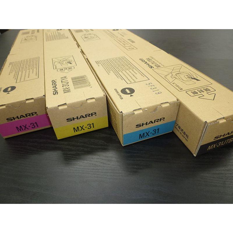 人気商品！】MX-31JT 4色セット 国内純正トナー＿＿ TON-MX31JT-4
