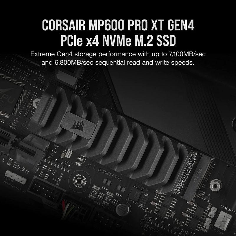 CORSAIR MP600 PRO XT 8TB Gen4 PCIe x4 NVMe M.2 SSDデスクトップ用 ? High-Densi｜tvilbidvirk3｜07