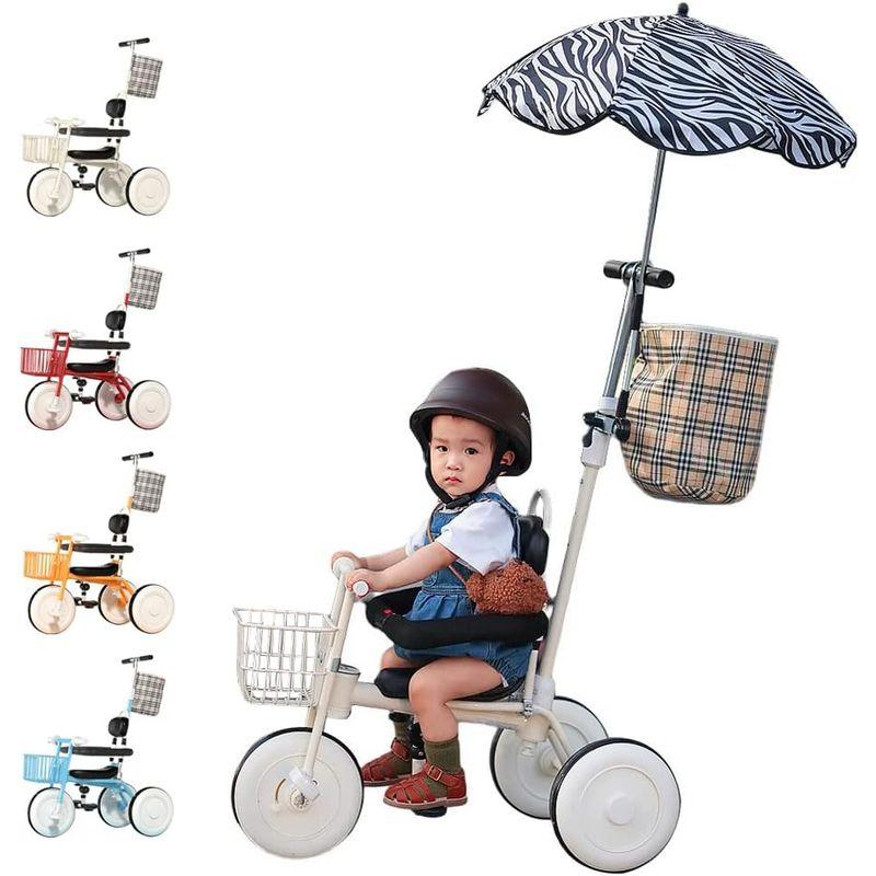 オンラインストア売り 三輪車 手押し棒付き 子供 ベビーカー 幼児用 1歳 2歳 3歳 4歳 5歳 キッズバイク 乗用玩具 かじとり 幼児用 手押し ガード付きのは乗用玩具です。 三輪車 手押し