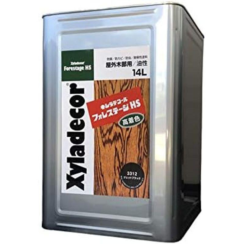 キシラデコール　フォレステージHS　14L　低臭　Xyladecor　防虫効果　木部用保護塗料　大阪ガスケミカル　油性塗料　半透明着色仕上げ