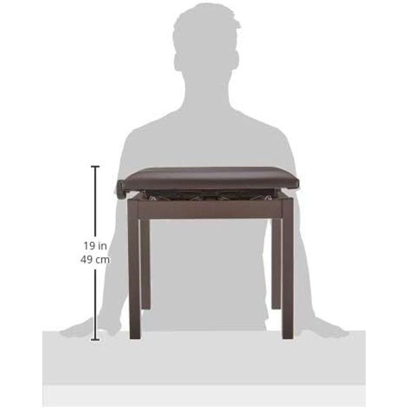 単品配送 ピアノ用椅子 KORG ピアノ用 高低自在椅子 PC-300 BR ブラウン