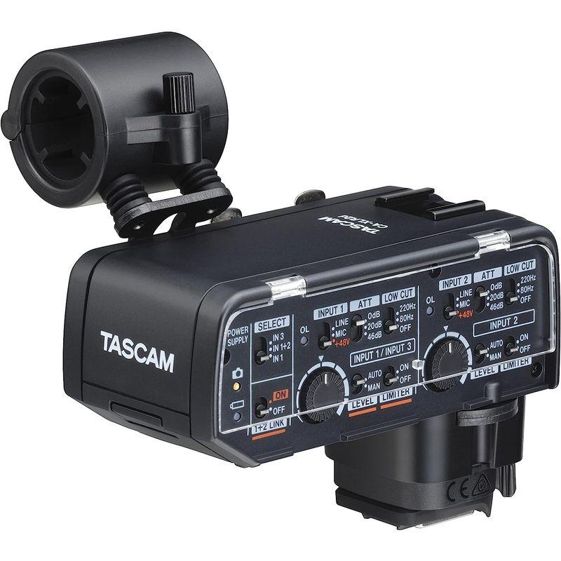 オーディオ機器 TASCAM(タスカム) CA-XLR2d-C ミラーレスカメラ対応XLRマイクアダプター(キヤノンキット) 2チャンネルミキサー/プリアン｜tvilbidvirk3｜05
