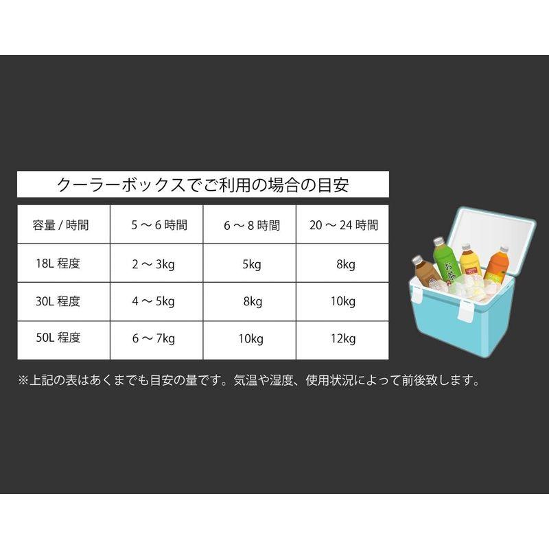 ドライアイス 10kg 冷凍便 1kg x 10枚｜tvilbidvirk3｜05