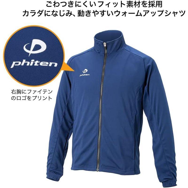 スポーツウェア phiten(ファイテン) ウォームアップシャツ ブラック M｜tvilbidvirk3｜04