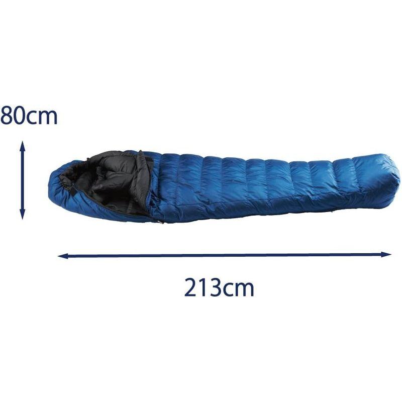 寝袋・シュラフ イスカ(ISUKA) 寝袋 ニルギリEX ネイビーブルー 最低使用温度-15度 158421 アウトドア用寝具｜tvilbidvirk3｜14