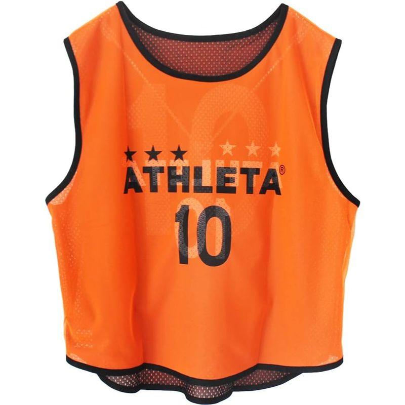 スポーツウェア ATHLETA(アスレタ) リバーシブルビブス10枚セット B-007 Fサイズ ブラック/オレンジ｜tvilbidvirk3｜02