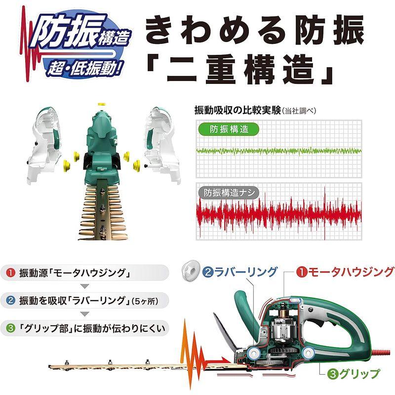 ガーデニング用品　マキタ　生垣バリカン　刈込幅400mm新高級刃　切断径18mm　電源コード式　MUH4052