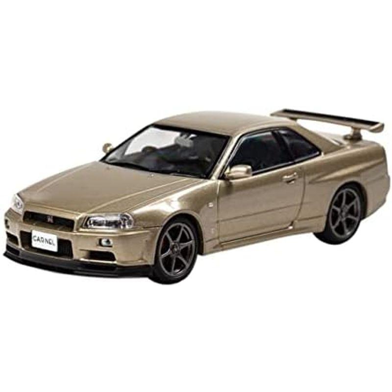 完成品 CARNEL 1/43 日産 スカイライン GT-R Mspec Nur (BNR34) 2002 Silica Brass CN4｜tvilbidvirk3｜04