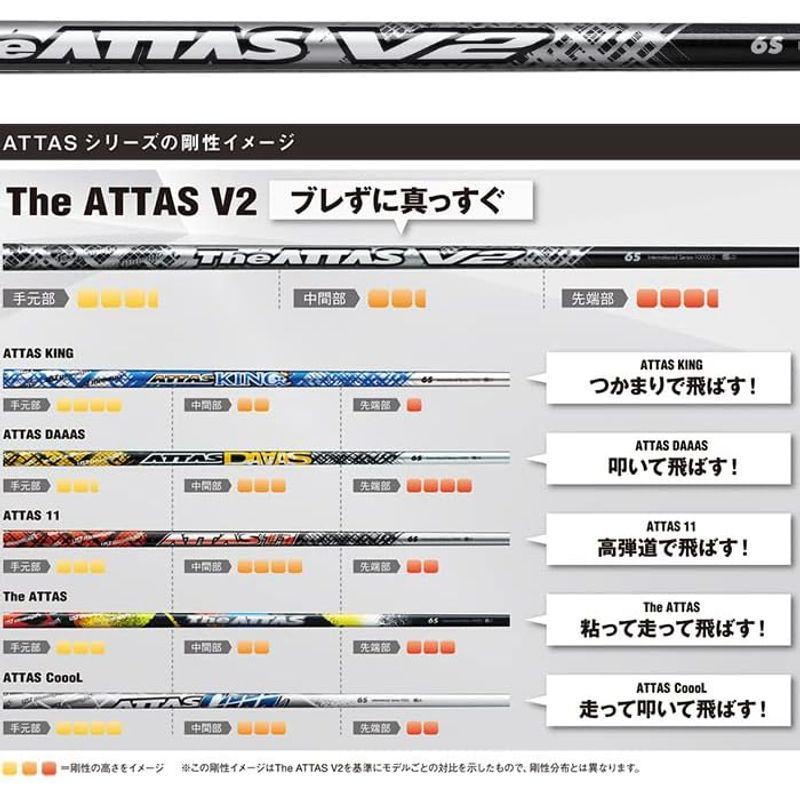 USTマミヤ ジ・アッタス V2 The ATTAS V2 日本仕様 5/SR シャフト単体販売｜tvilbidvirk3｜04