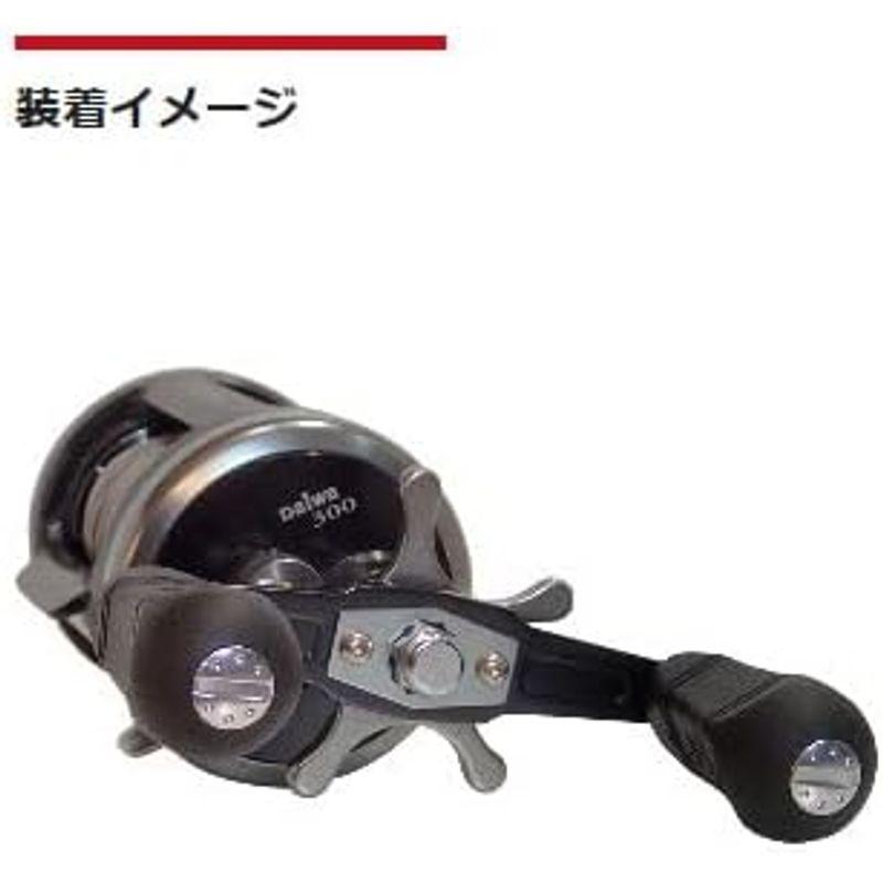 釣り具・ルアー・フィッシング用品 バレーヒル(ValleyHill) サーペントバイトハンドル TYPE-G 100 ガンメタル 42304｜tvilbidvirk3｜05