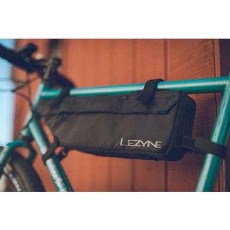 限定販売 LEZYNE 自転車フレームキャディバッグ 大型フレームパック 調節可能なマウントストラップ クイックアクセス バイクフレームキャディ