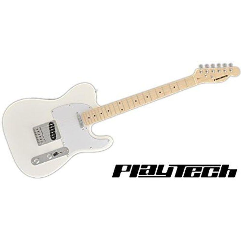 エレキギター 国内正規品 PLAYTECH プレイテック TL250 Maple White｜tvilbidvirk3｜04