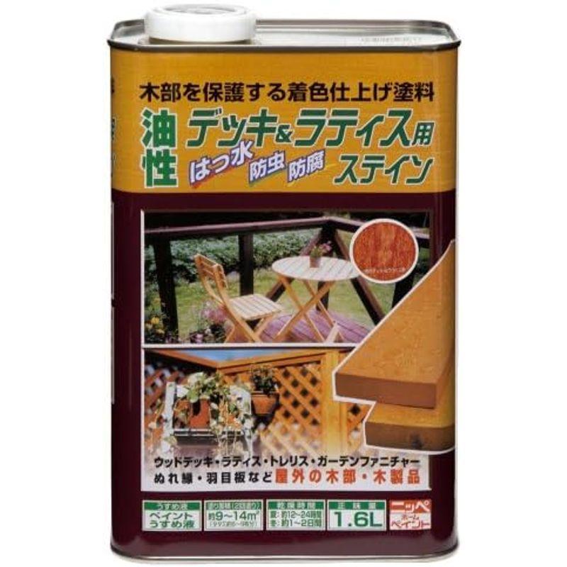 塗装用ステイン シャドウグレー ペンキ・塗料 ニッペ ペンキ 塗料 油性デッキ&ラティス用 3.2L 油性 屋外 ステイン 日本製 4976124525889｜tvilbidvirk3｜12