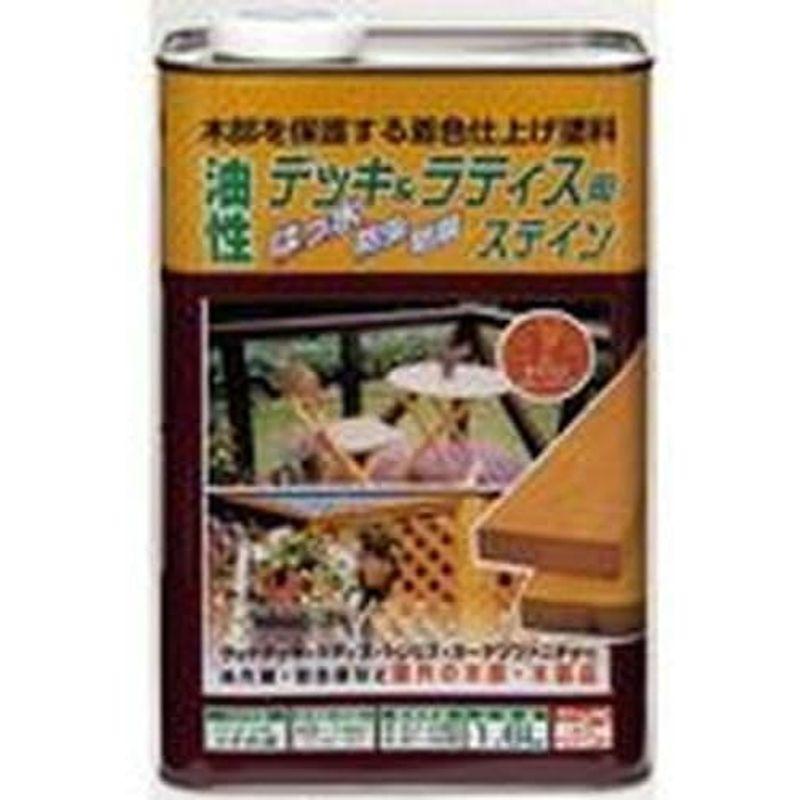 塗装用ステイン シャドウグレー ペンキ・塗料 ニッペ ペンキ 塗料 油性デッキ&ラティス用 3.2L 油性 屋外 ステイン 日本製 4976124525889｜tvilbidvirk3｜04