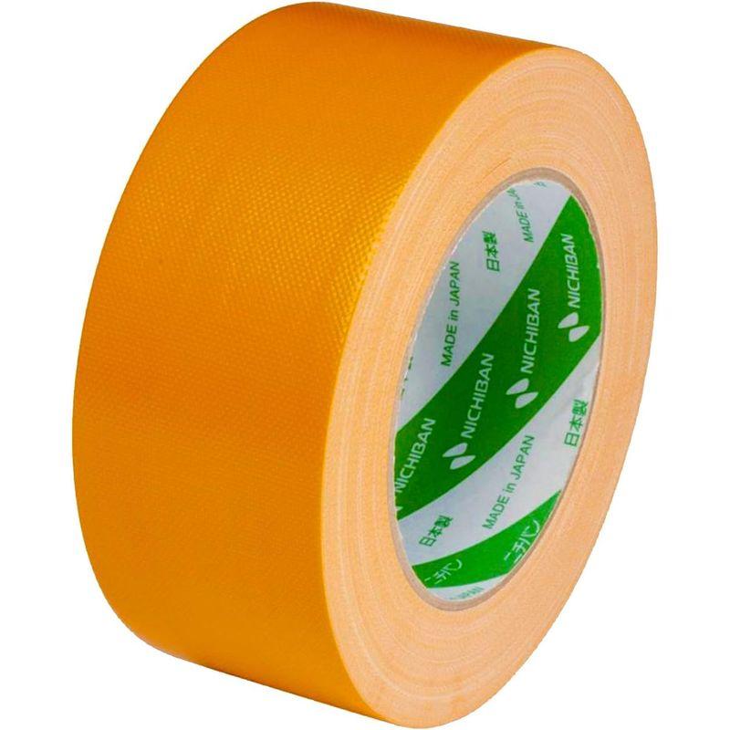 文具 ニチバン 布テープ 50mm×25m巻 30巻 102N13-50AZ30P 橙 - 4