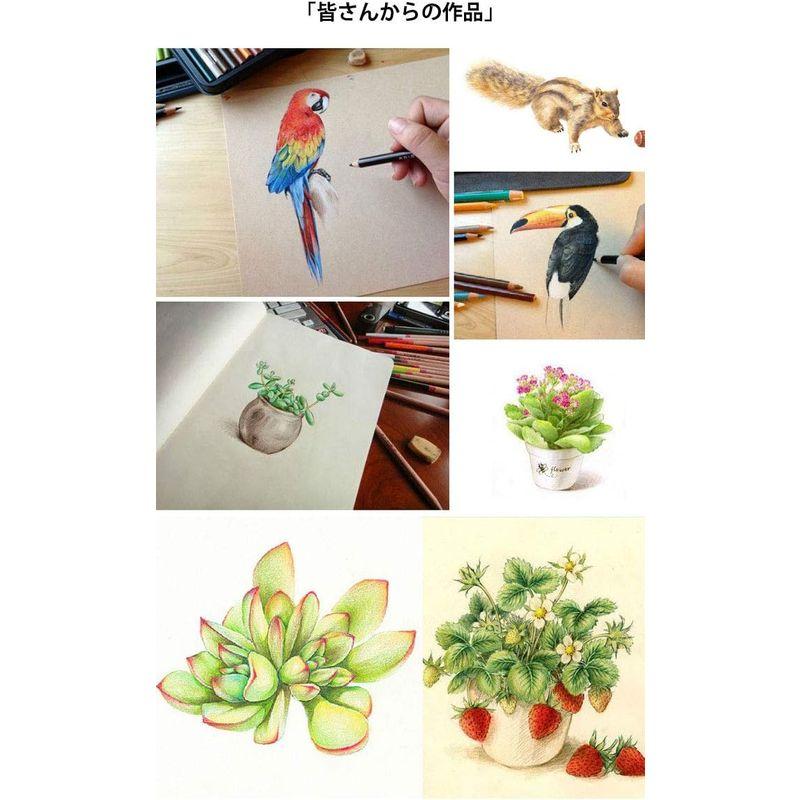 色鉛筆 油性色鉛筆 160色 塗り絵 お絵かき 色えんぴつ 鉛筆 筆記具 文房具 文具 ぬり絵 デッサン 画材 大人の塗り絵 子供用 小学生｜tvilbidvirk3｜09