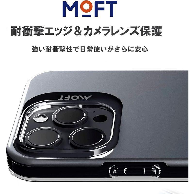 MOFT iPhone14Pro MagSafe対応ケース&スタンド&ウォレットセット (ヴィクトリアブルー（ケース透明）)｜tvilbidvirk3｜03