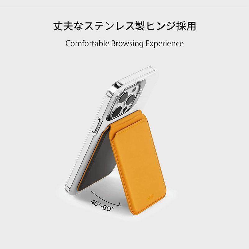 MOFT iPhone14Pro MagSafe対応ケース&スタンド&ウォレットセット (イエロー（ケース透明）)｜tvilbidvirk3｜03