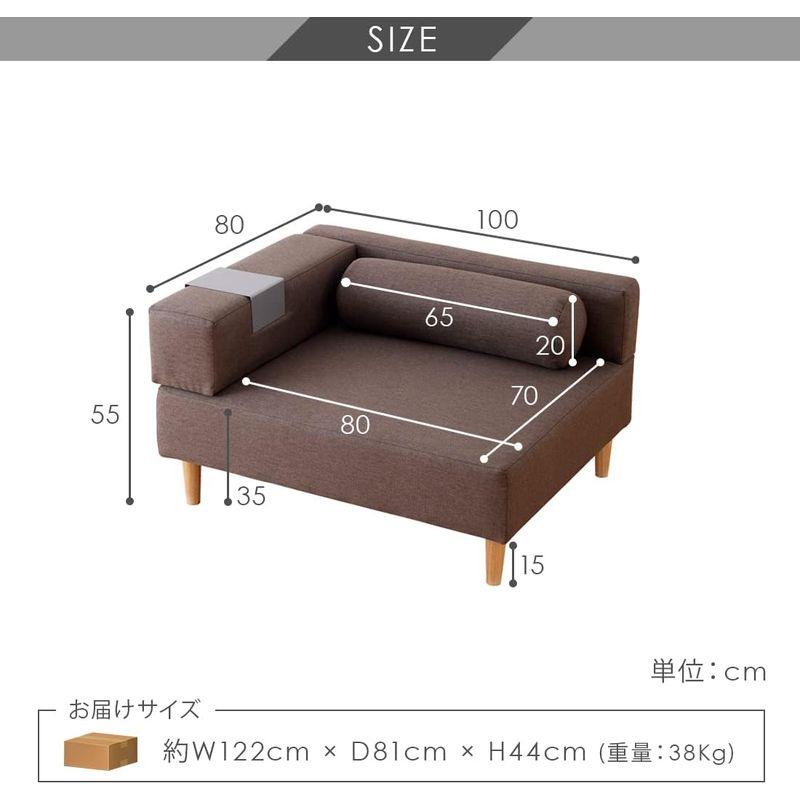 ソファ 一人掛け ソファー 1.5P 100cm 脚付き 肘付き ローバックソファ ローソファ 一人用 ダイニング リビング ゆったり シン｜tvilbidvirk3｜05