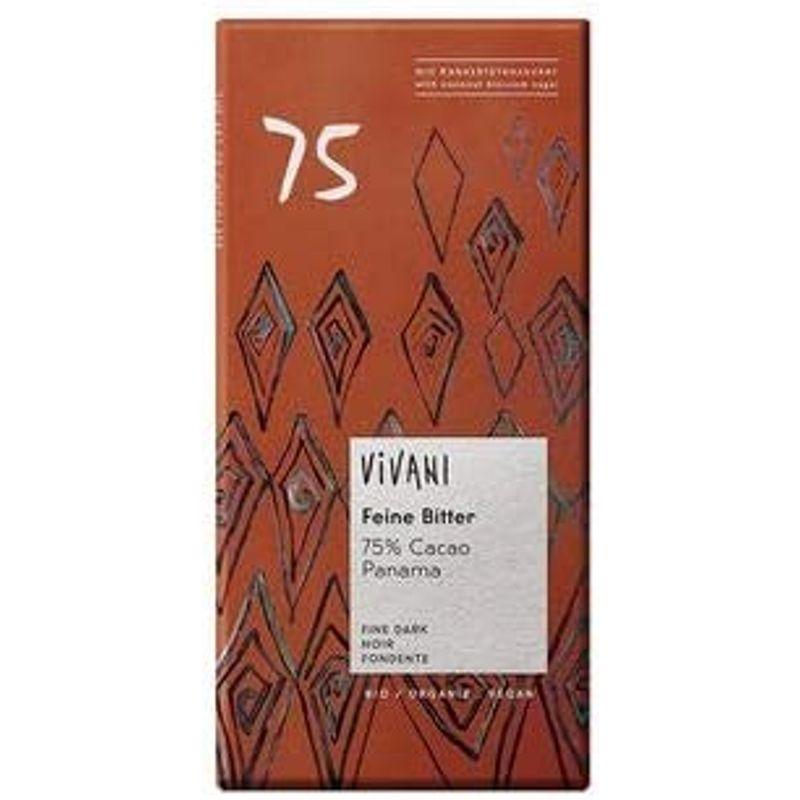 ViVANI オーガニック ダークチョコレート75％ 20枚セット 美しい www