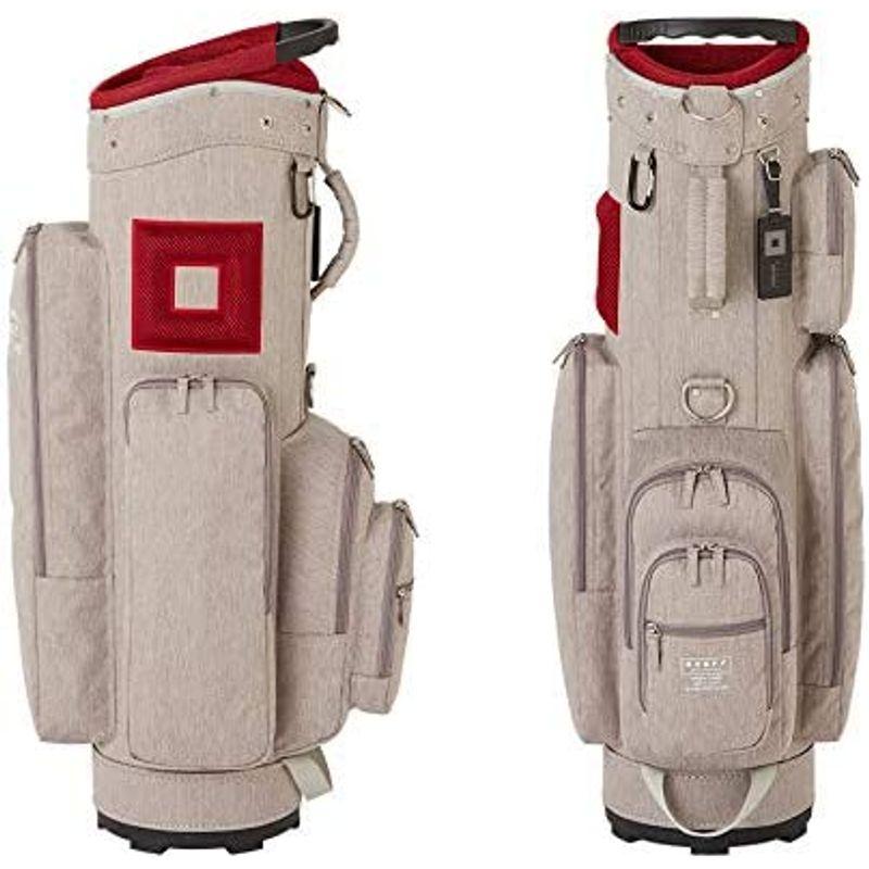 新品 ONOFF オノフ キャディバッグ 杢(モク)調 レッド www.do3ry.cz