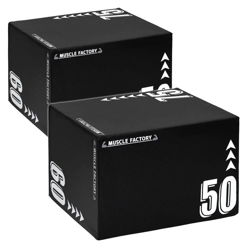 組み合わせ自由自在 MUSCLE FACTORY プライオボックス ソフト 50×60