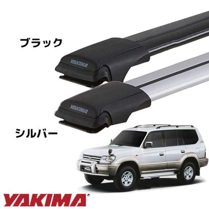 Tvilbidvirk4YAKIMA 正規品 トヨタ 90 95系ランドクルーザープラド 90プラド 95プラド ルーフレール有り車両に適合 ベースラックセット ルーフボックス、キャリア 大型送料加算商品 純正部品三菱 タウンボックスルーフキャリア(ハイルーフ車用)純正品番 MZ533036