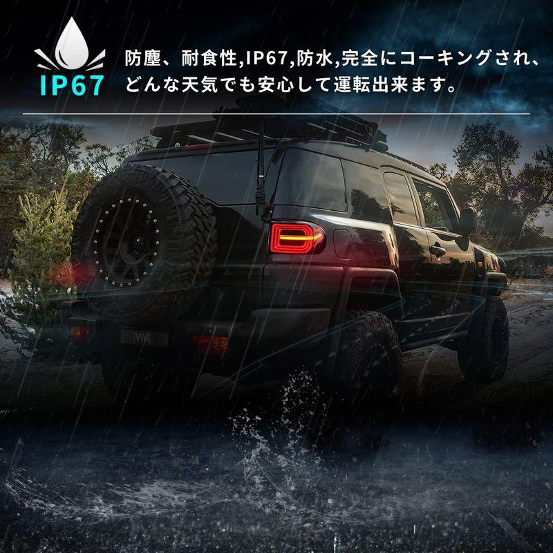 メーカー直送】 FJ クルーザー テールランプ ランドローバースタイル