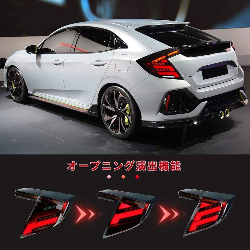 人気商品！】 Tvilbidvirk5Archaic シビック テールランプ FK7 FK8